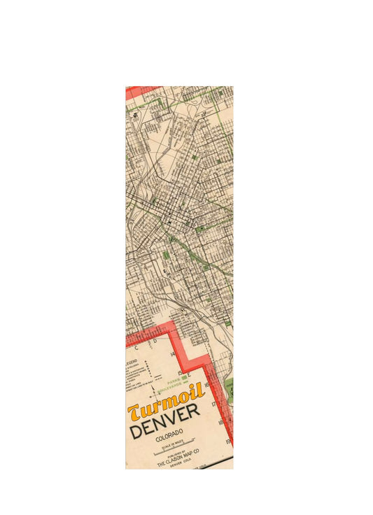 TURMOIL DENVER CLASON MAP GRIPTAPE